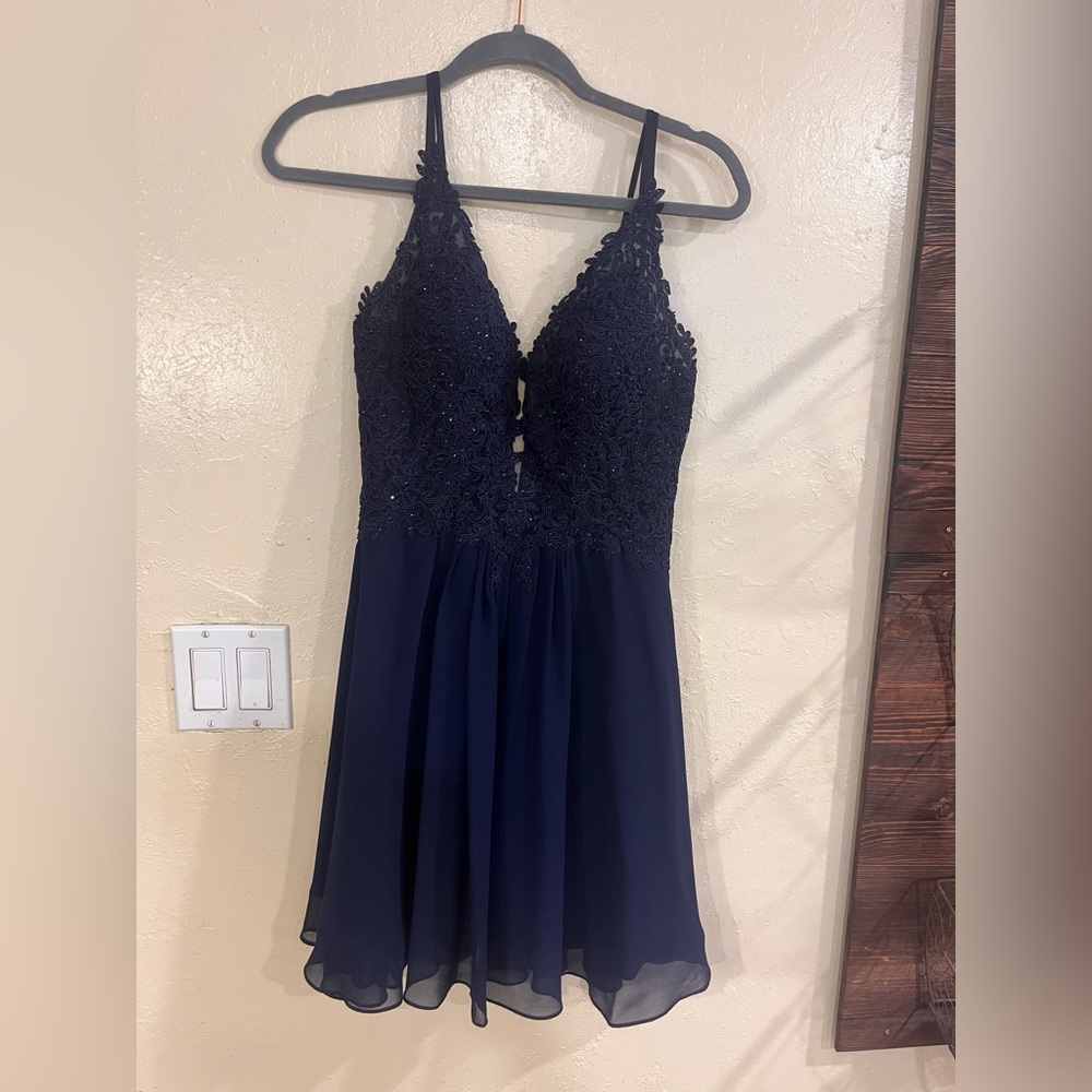 Navy blue formal dress!